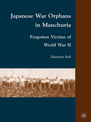 cover image of Japanese War Orphans in Manchuria